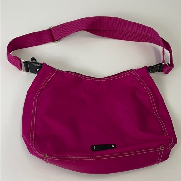 NINE WEST CROSSBODY HOT PINK - Picture 2 of 16